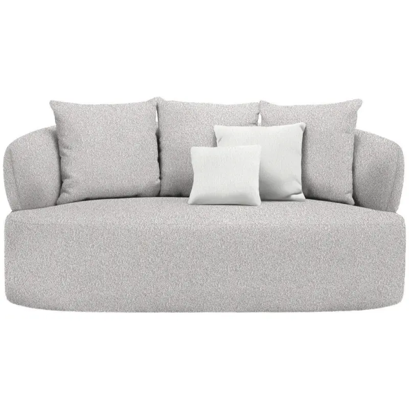 2-Sitzer-Sofa in Boucl&eacute; Beige