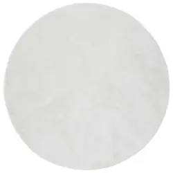 Flachwebeteppich 200 cm Wei&szlig;