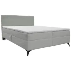 Boxbett 160/200 cm in Grau