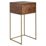 XXXLutz Lauterach - Ihr M&ouml;belhaus bei Bregenz Nachtk&auml;stchen 40/76/35 cm in massiv Mangoholz Braun