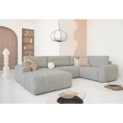 Wohnlandschaft in Grau