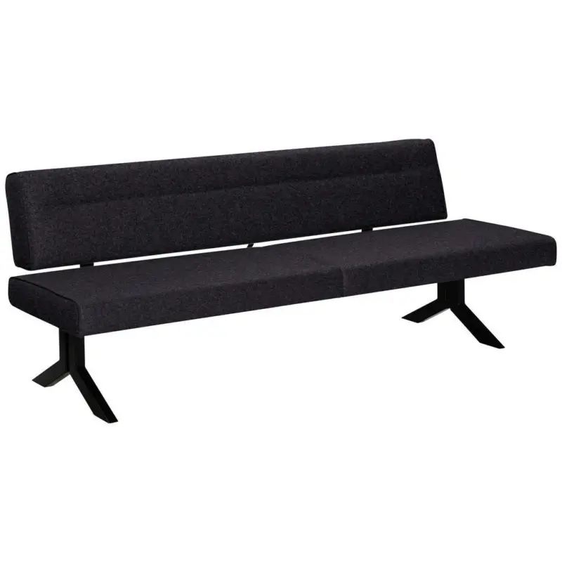 Sitzbank 220/87/70-86 cm in Anthrazit