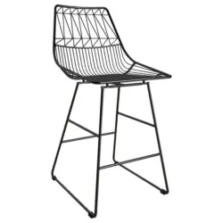 Barhocker in Schwarz