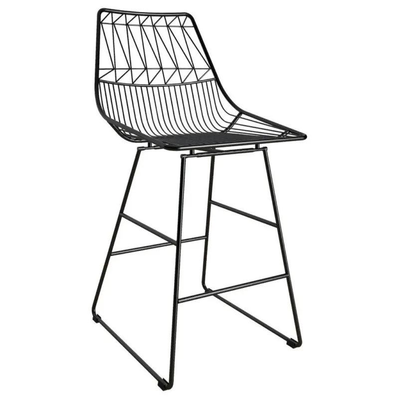 Barhocker in Schwarz