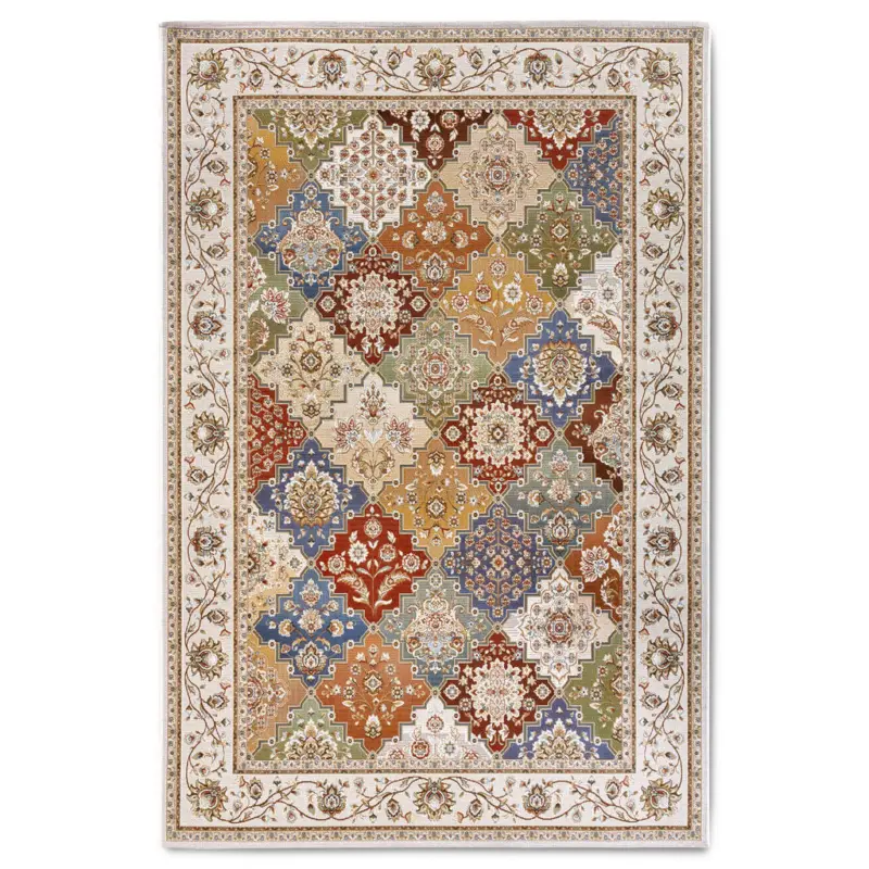 Outdoorteppich 120/180 cm Kollektion 1767 Creme, Multicolor