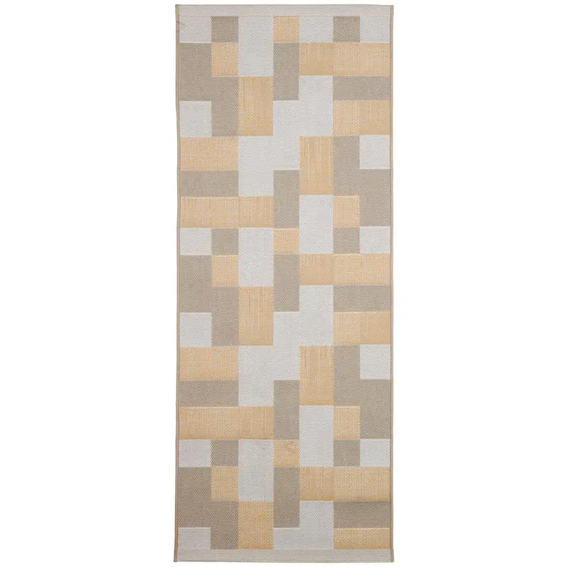 Outdoorteppich 160/230 cm Gelb