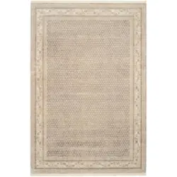 Webteppich 160/230 cm Monza Goldfarben, Beige