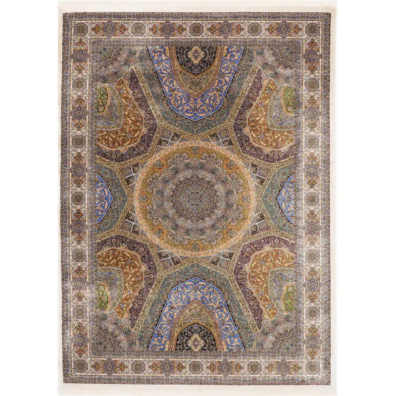 Webteppich 60/90 cm Arabesk Multicolor