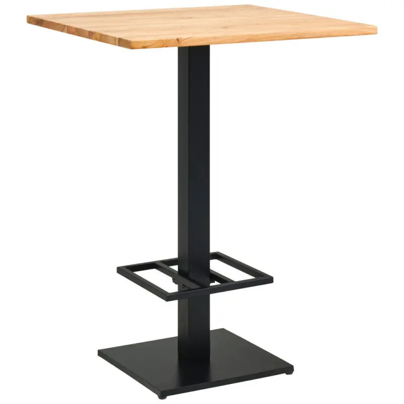 Bartisch in Holz, Metall