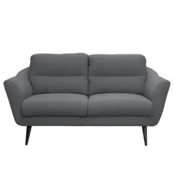 2-Sitzer-Sofa Tromso in Webstoff Anthrazit Skandinavisch, Modern, Landhaus