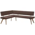 XXXLutz Lauterach - Ihr M&ouml;belhaus bei Bregenz Eckbank 170/200 cm in Hellbraun, Wildeiche