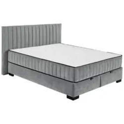 Boxbett 160/200 cm in Anthrazit