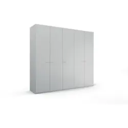 Dreht&uuml;renschrank in Hellgrau