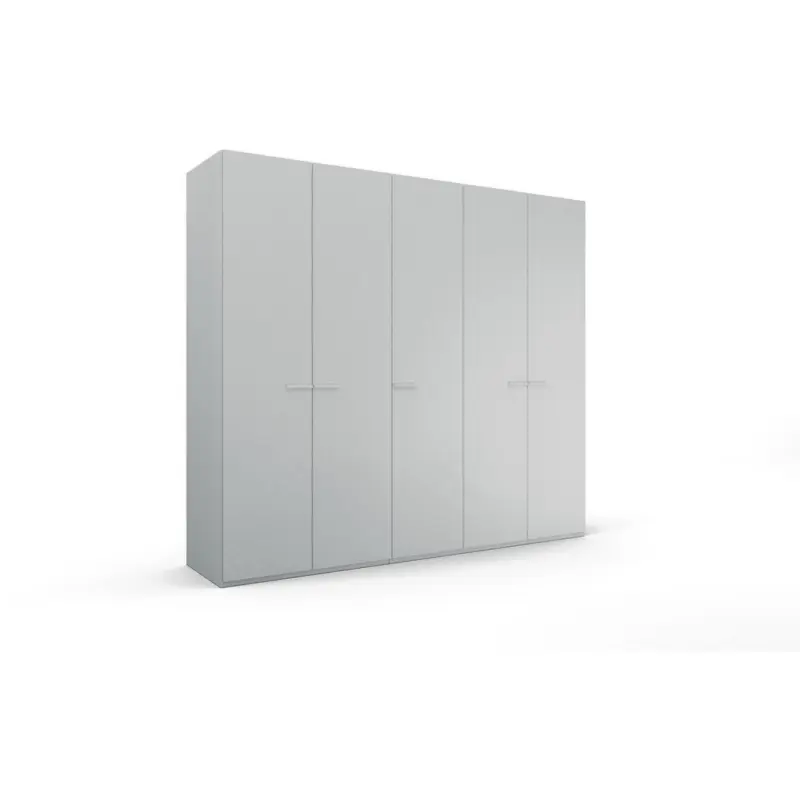 Dreht&uuml;renschrank in Hellgrau