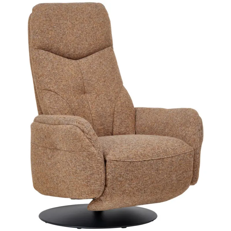 Relaxsessel in Textil Karamell