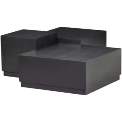 Beistelltischset in Holzwerkstoff