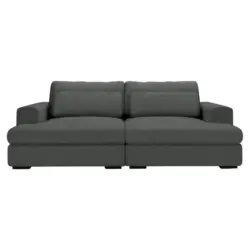 Bigsofa in Chenille Anthrazit