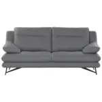 XXXLutz Lauterach - Ihr M&ouml;belhaus bei Bregenz 2,5-Sitzer Cezanne in Echtleder Silberfarben