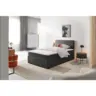 Boxbett 140/200 cm in Grau