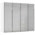 XXXLutz Lauterach - Ihr M&ouml;belhaus bei Bregenz Schwebet&uuml;renschrank in Wei&szlig;, Seidengrau