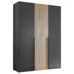 XXXLutz Lauterach - Ihr M&ouml;belhaus bei Bregenz Kleiderschrank in Graphitfarben, Eichefarben