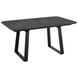 Esstisch in Metall, Holzwerkstoff 180-230/95/76 cm