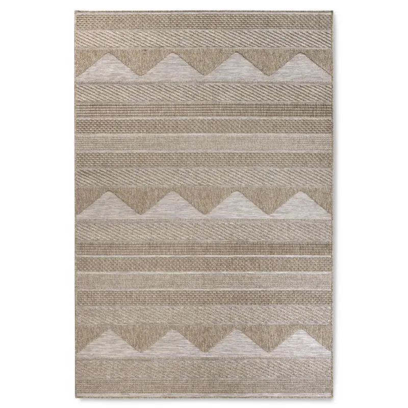 Outdoorteppich 190/290 cm Kollektion 1836 Hellbraun