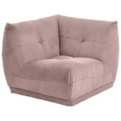 Sofaelement Giselle in Cord Altrosa