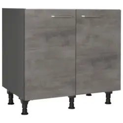 Sp&uuml;lenunterschrank 90/87/56 cm in Schieferfarben