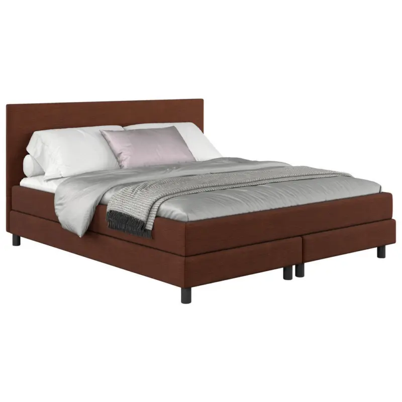 Boxbett 160/200 cm in Braun