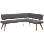 XXXLutz Lauterach - Ihr M&ouml;belhaus bei Bregenz Eckbank 190/170 cm in Grau, Wildeiche