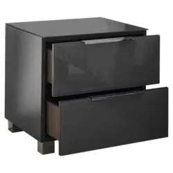 Nachtk&auml;stchen 45,1/44,3/40 cm in Graphitfarben