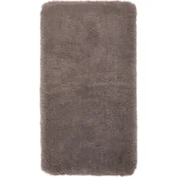 Hochflorteppich 60/110 cm Linda Graubraun