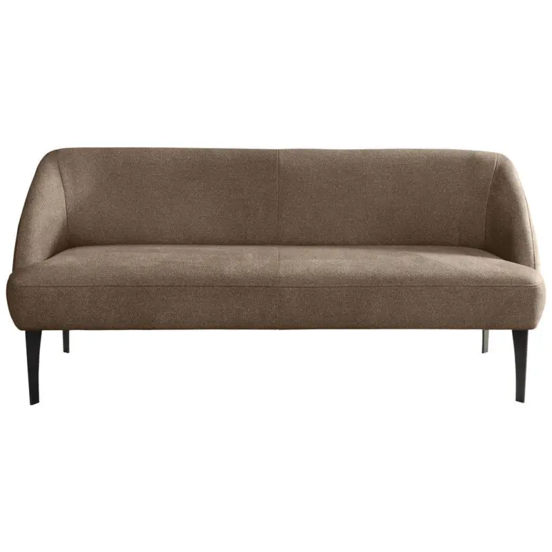 Sitzbank in Textil Braun