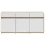 XXXLutz Lauterach - Ihr M&ouml;belhaus bei Bregenz Sideboard Wei&szlig;, Eichefarben 173,5/80,8/42 cm