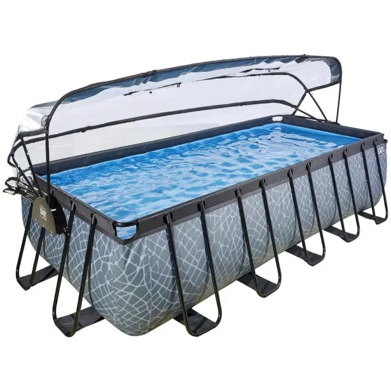 Pool-Set Stone 540/250/122 cm