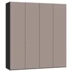 XXXLutz Lauterach - Ihr M&ouml;belhaus bei Bregenz Dreht&uuml;renschrank in Schwarz, Hellbraun