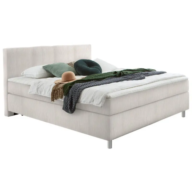 Boxspringbett 120/200 cm in Creme