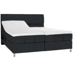 Boxspringbett 180/200 cm in Anthrazit