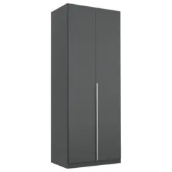 Dreht&uuml;renschrank in Grau