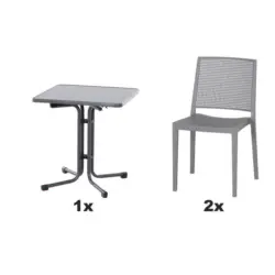 Gartengarnitur 3-teilig