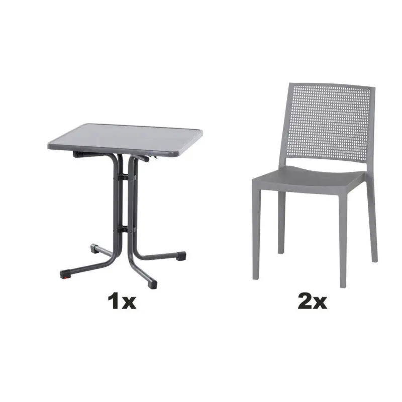 Gartengarnitur 3-teilig