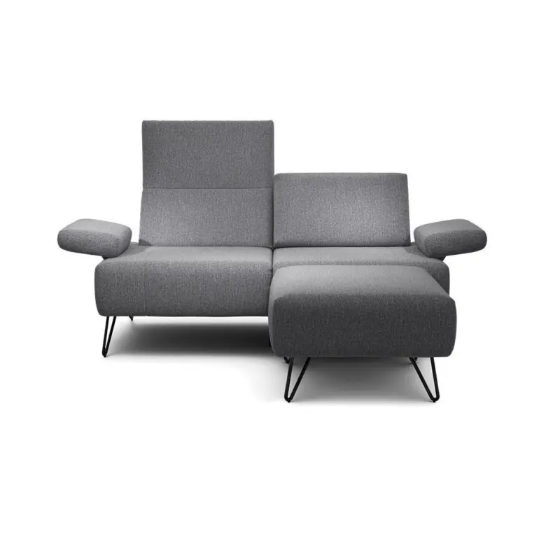 2-Sitzer-Sofa Cosy in Chenille Anthrazit