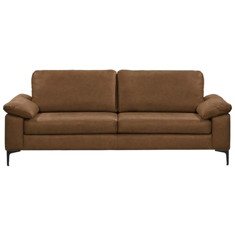 2,5-Sitzer in Echtleder Braun