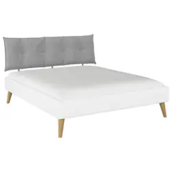 Bett 180/200 cm in Wei&szlig;