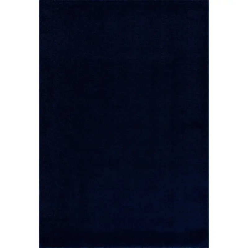 Webteppich 60/110 cm Uni Dunkelblau