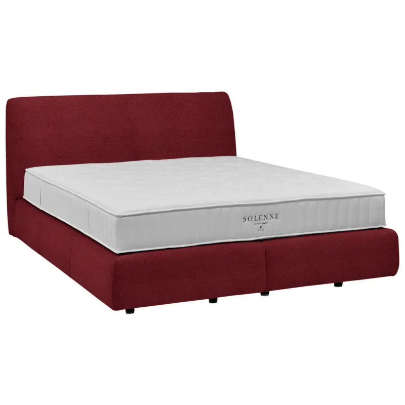 Boxspringbett 180/200 cm in Rot