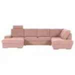 XXXLutz Lauterach - Ihr M&ouml;belhaus bei Bregenz Wohnlandschaft in Flachgewebe Altrosa