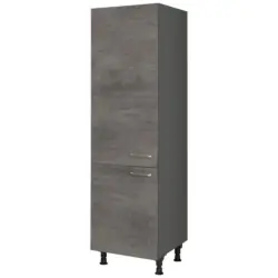 Ger&auml;teumbauschrank 60/216,6/58 cm in Schieferfarben