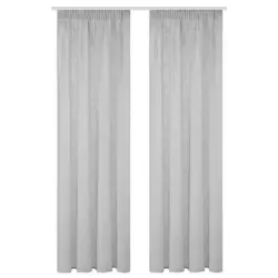 Fertigvorhang halbtransparent